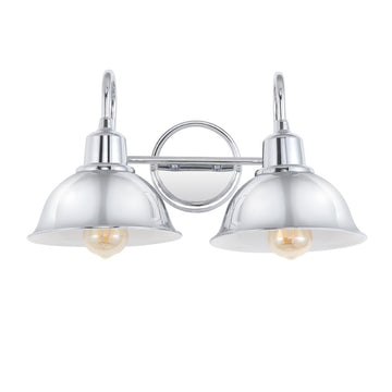 Frisco Farmhouse Industrial Iron LED Vanity - JONATHAN Y